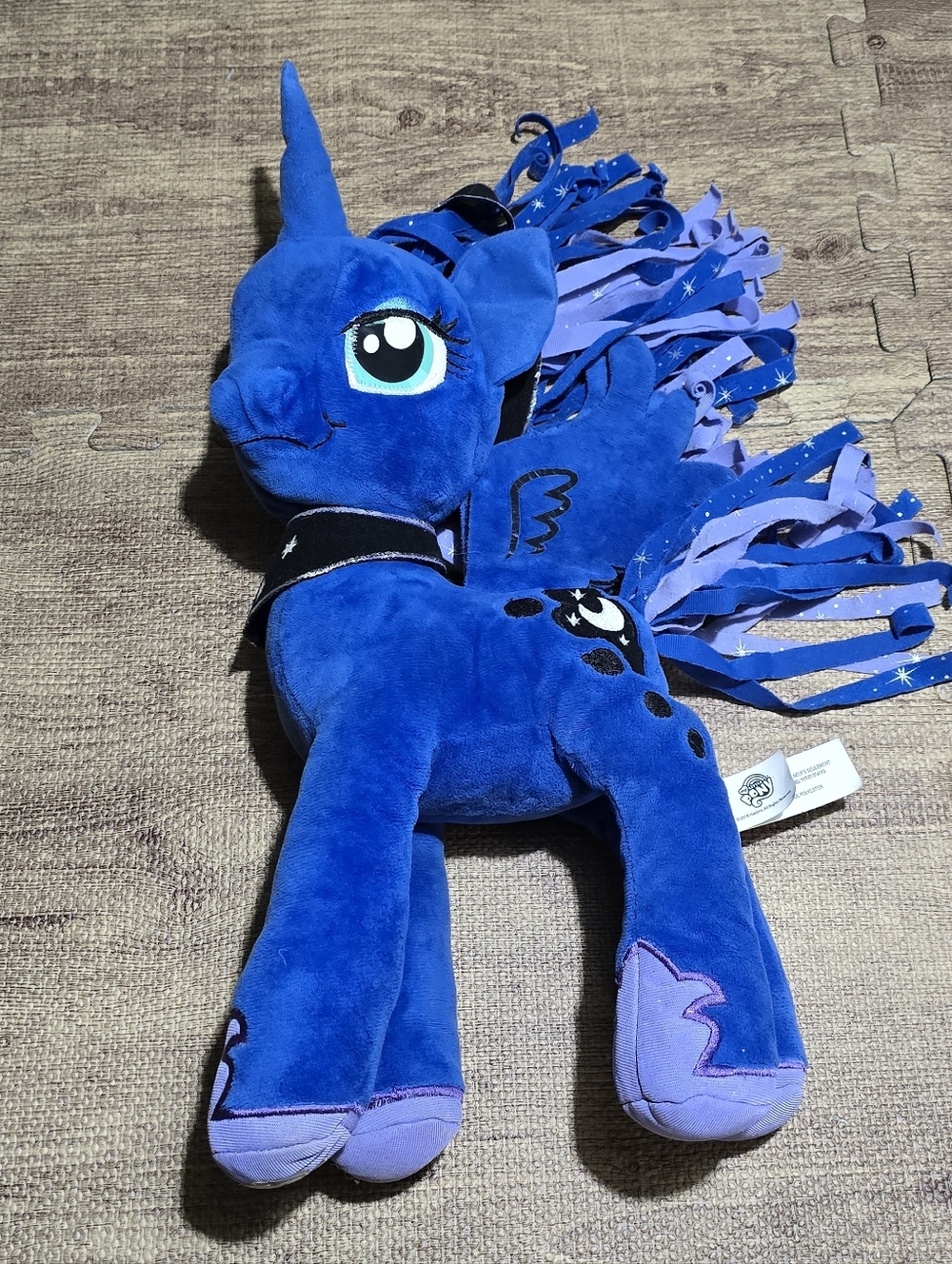 My Little Pony PRINCESS LUNA 14” Plush Stuffed Animal - RARE 2015 Hasbro